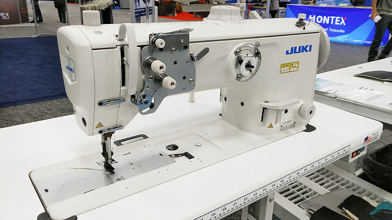 JUKI LU-1508N Walking Foot Sewing Machine w TOP Load Bobbin for Furniture  and Automotive Upholstery - Sunny Sewing Center