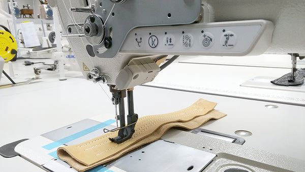 Juki LU-2810ES-7 Direct Drive Single Needle Walking Foot Sewing Machine - Long & High Arm