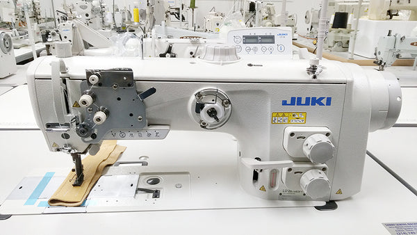 Juki LU-2810ES-7 Direct Drive Single Needle Walking Foot Sewing Machine - Long & High Arm