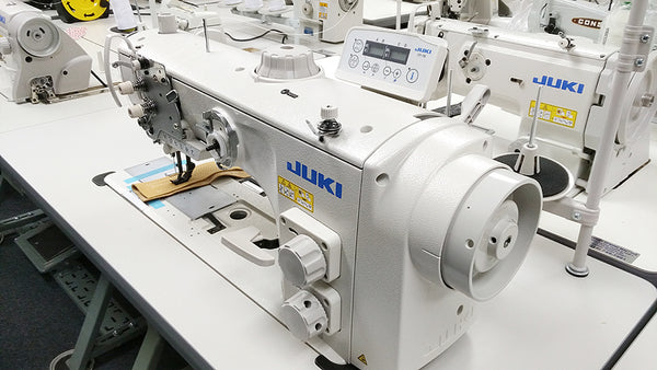 Juki LU-2810ES-7 Direct Drive Single Needle Walking Foot Sewing Machine - Long & High Arm