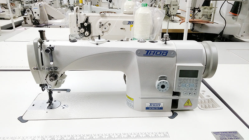 THOR GC-1560L-14 Double Needle 14 Inch Long Arm Leather and Upholstery  Walking Foot Sewing Machine - Sunny Sewing Center