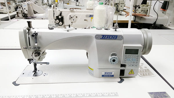 THOR GC0617D-7 Automatic Single Needle Walking Foot Sewing Machine w/ Direct Drive Motor