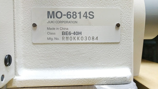 Juki MO-6814S Four Thread industrial Overlock Serger