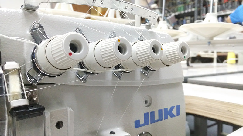 JUKI MO-6816D Direct Drive 5-Thread High-speed Overlock Safety Stitch  Industrial Serger w/ Table & Servo Motor - Jacksew