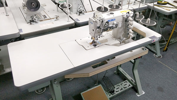 Juki MF-7523-U11 Flat Bed Top & Bottom Coverstitch Sewing Machine