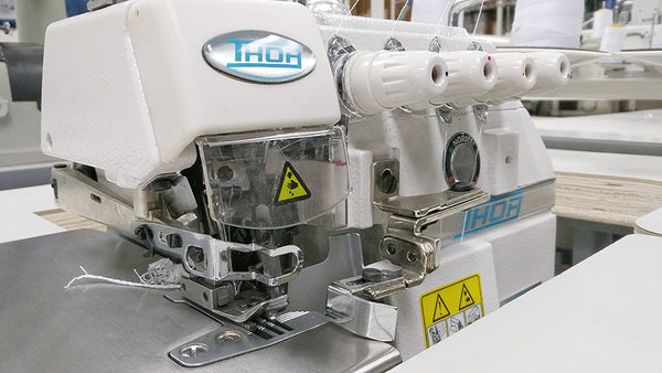 THOR RE757D Five Thread Industrial Overlock Serger with Safety Stitch
