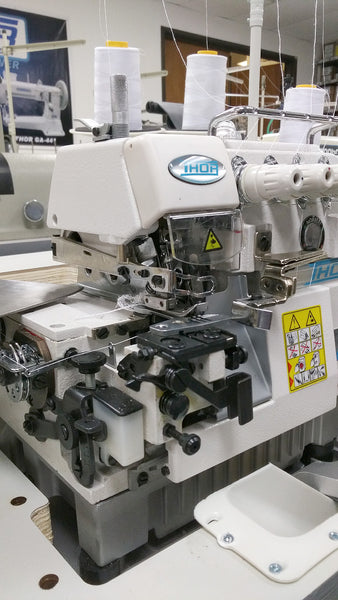 THOR RE757D Five Thread Industrial Overlock Serger with Safety Stitch