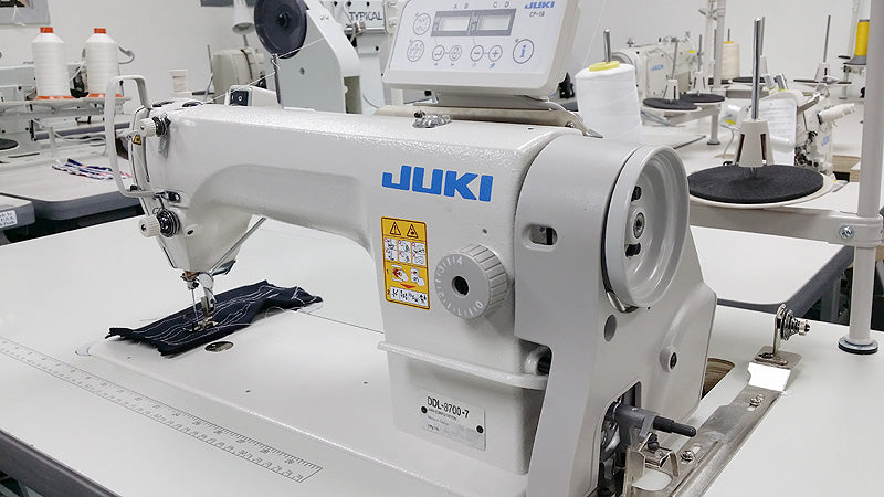 JUKI DDL-8700-7 Automatic Single Needle Lockstitch Industrial Sewing Machine  w/ CP-180 - Sunny Sewing Center