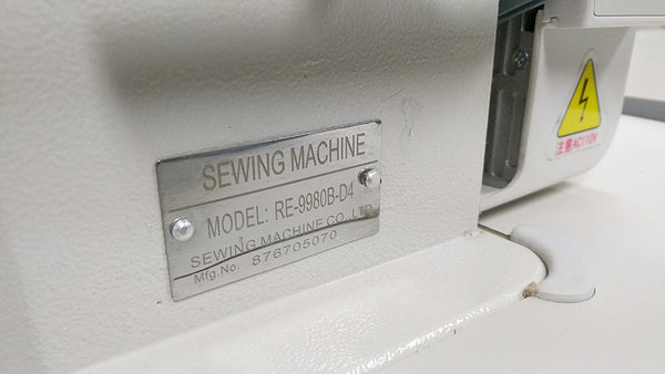 THOR RE9980B-D4 Automatic Single Needle Lockstitch Sewing Machine