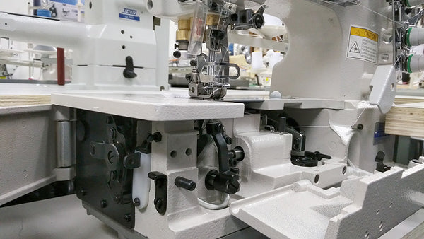THOR RE-T500-01CB Flatbed Industrial Coverstitch Sewing Machine