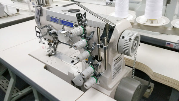 THOR RE-T500-01CB Flatbed Industrial Coverstitch Sewing Machine