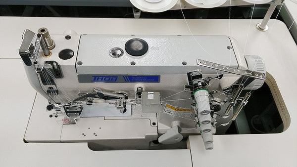 THOR RE-T500-01CB Flatbed Industrial Coverstitch Sewing Machine