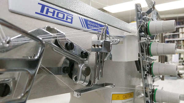 THOR RE-T500-01CB Flatbed Industrial Coverstitch Sewing Machine