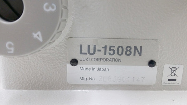 Juki LU-1508N Single Needle Leather Walking Foot Sewing Machine