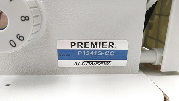 Consew P1541S-CC Single Needle Walking Foot Sewing Machine for Leather and Upholstery
