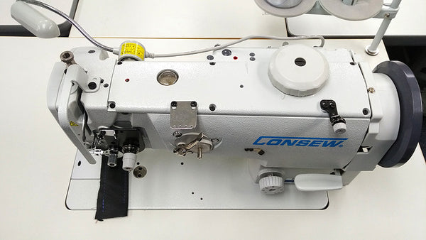 Consew P1541S-CC Single Needle Walking Foot Sewing Machine for Leather and Upholstery