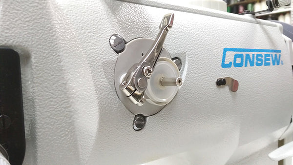 Consew P1541S-CC Single Needle Walking Foot Sewing Machine for Leather and Upholstery