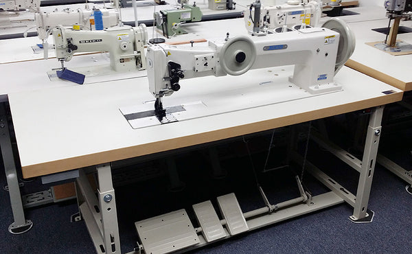 THOR GA28BL-30 Double Needle 30" Long Arm Extra Heavy Duty Walking Foot Sewing Machine
