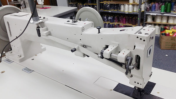THOR GA28BL-30 Double Needle 30" Long Arm Extra Heavy Duty Walking Foot Sewing Machine