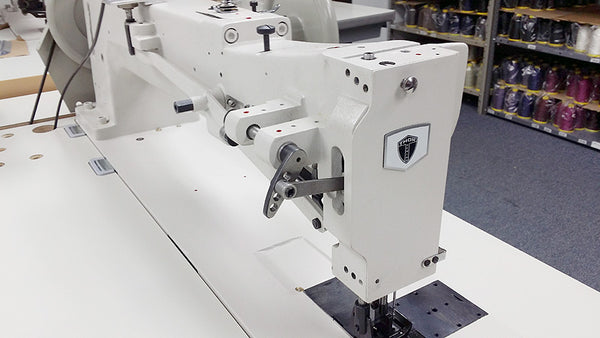 THOR GA28BL-30 Double Needle 30" Long Arm Extra Heavy Duty Walking Foot Sewing Machine