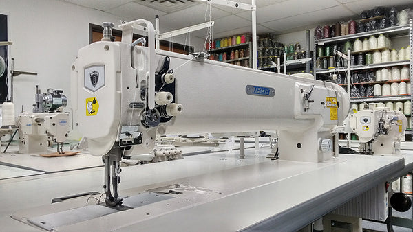 THOR GC1510L-25 Single Needle 25 Inch Long Arm Walking Foot Sewing Machine