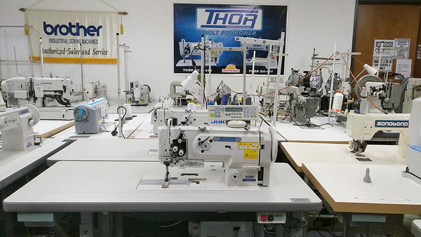 THOR GC1510-7 Automatic Single Needle Walking Foot Sewing Machine