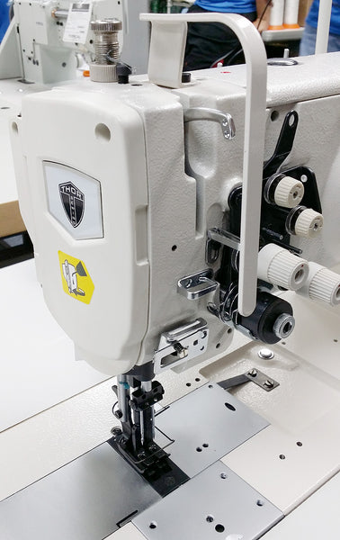 THOR GC1560 Double Needle Walking Foot Sewing Machine for Leather & Upholstery