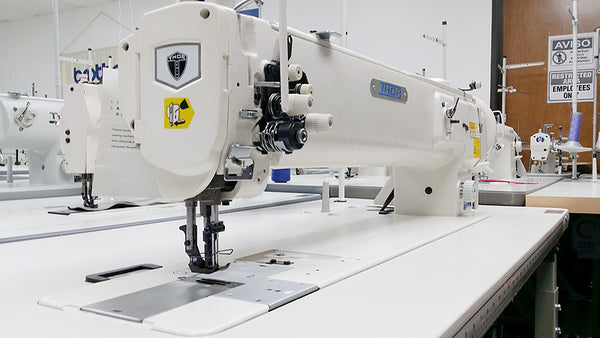 THOR GC1560L-25 Double Needle 18 Inch Long Arm Walking Foot Sewing Machine