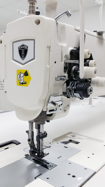THOR GC1560L-25 Double Needle 18 Inch Long Arm Walking Foot Sewing Machine