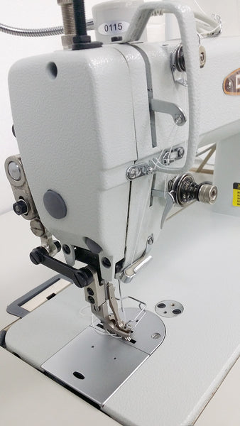 CONSEW 205RB-1 Top and Bottom Feed Walking Foot Sewing Machine for Leather