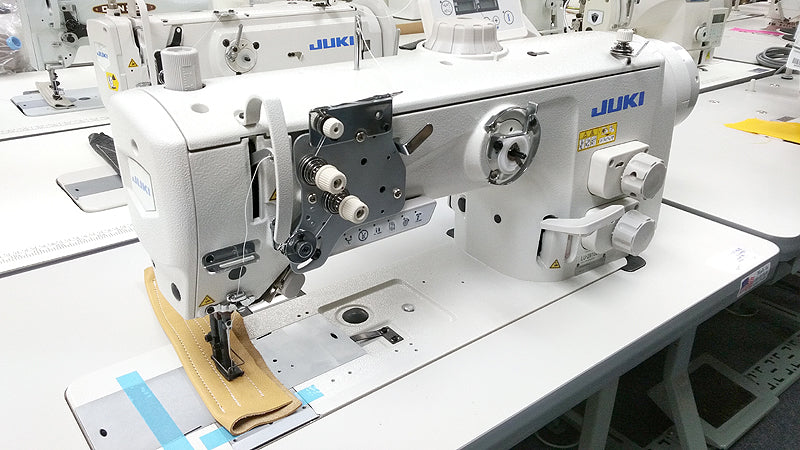 Juki LU-2810ES-7 Direct Drive Single Needle Walking Foot Sewing Machine - Long & High Arm