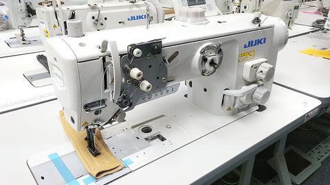 Juki LU-2810ES-7 Direct Drive Single Needle Walking Foot Sewing Machine - Long & High Arm