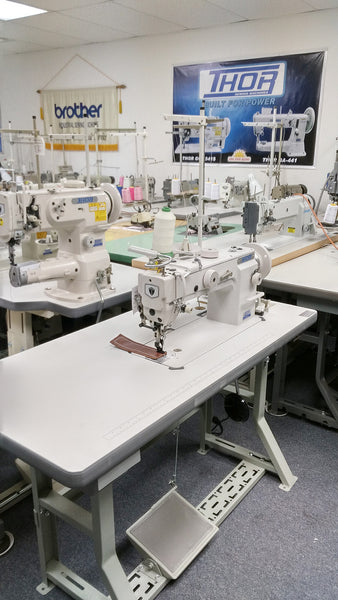 THOR GC0322 Single Needle 13" Long Arm Walking Foot Sewing Machine