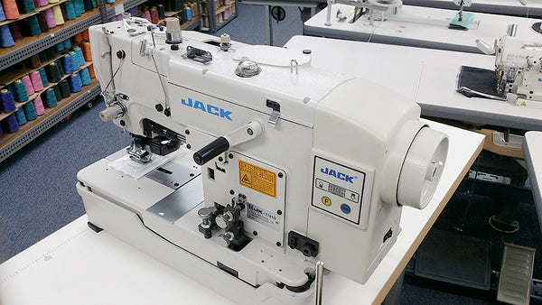 JACK JK-T781D Lock Stitch Button Hole Sewing Machine with Direct Drive Motor