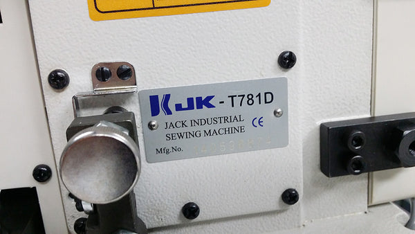 JACK JK-T781D Lock Stitch Button Hole Sewing Machine with Direct Drive Motor