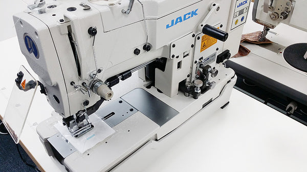JACK JK-T781D Lock Stitch Button Hole Sewing Machine with Direct Drive Motor