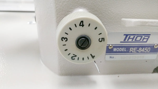 THOR RE8450 Double Needle Split Needle Bar Lockstitch Sewing Machine