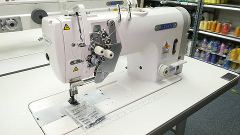 THOR RE8450 Double Needle Split Needle Bar Lockstitch Sewing Machine