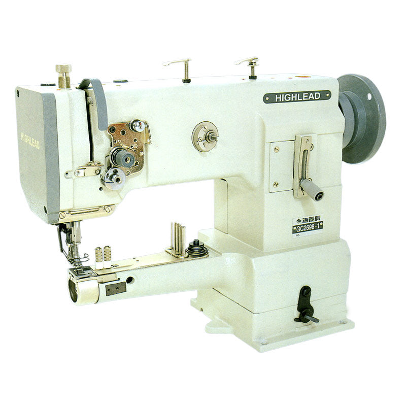 HIghlead GC2698-1 Cylinder Walking Foot Sewing Machine w/ Binding Fittings