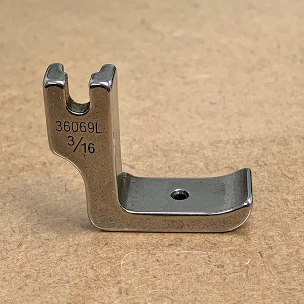 36069L Left Piping Presser Foot for Juki DDL-8700 - Cording, Welting Presser Feet