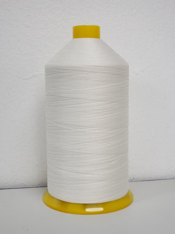 Amann Strongbond Bonded Nylon Thread T-70 White 16 oz. Cone #2000