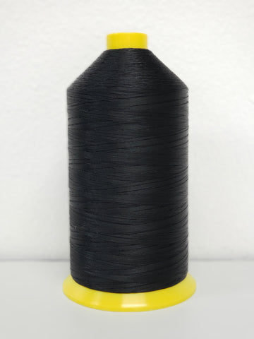 Amann Strongbond Bonded Nylon Thread T-70 Black 16 oz. Cone - #4000