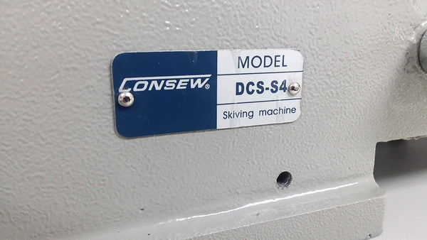CONSEW DCS-S4 Leather Skiving Machine