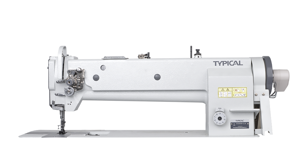 Typical GC20606-1L18 Double Needle 18" Long Arm Walking Foot Sewing Machine