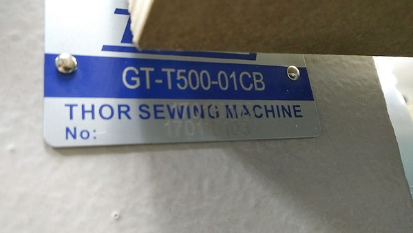 THOR RE-T500-01CB Flatbed Industrial Coverstitch Sewing Machine