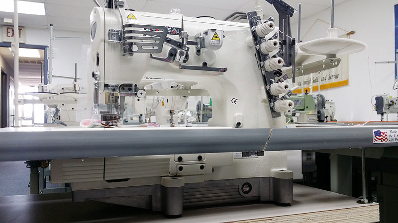 KANSAI SPECIAL NW-8803GMG Three Needle Top and Bottom