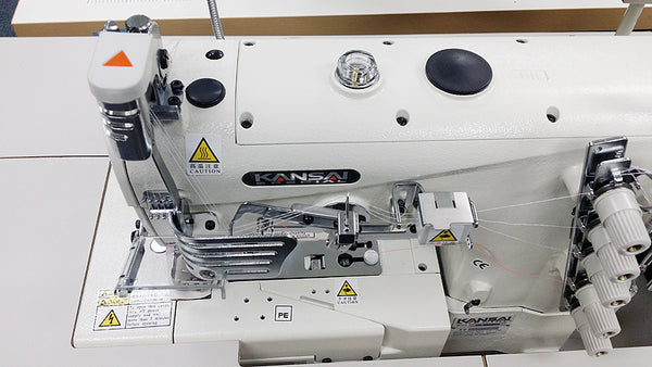 KANSAI SPECIAL NW-8803GMG Three Needle Top and Bottom Coverstitch Sewing Machine