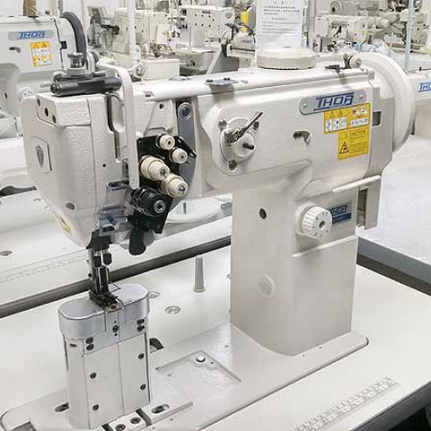 THOR GC-1765 Double Needle SPLIT BAR Post Bed Walking Foot Sewing Machine